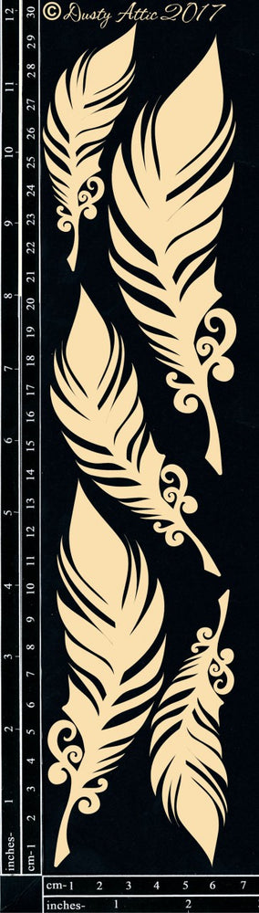 Dusty Attic - Boho Feathers