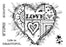 Woodware Clear Magic Singles Stamps - Bold Heart