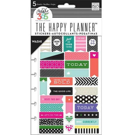 Me & My Big Ideas Happy Planner - Bold Washi Stickers