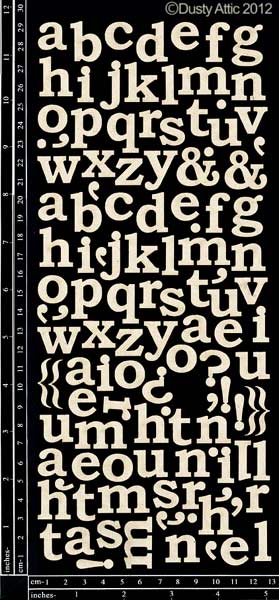 Dusty Attic - Bookman ABC Set