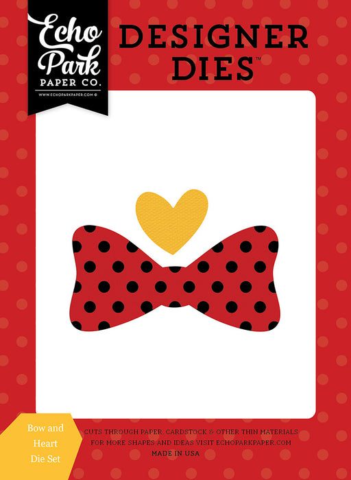Echo Park Magical Adventure - Bow and Heart Die Set