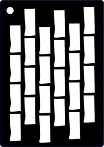 Creative Expressions Mini Stencil - Bricked