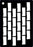 Creative Expressions Mini Stencil - Bricked