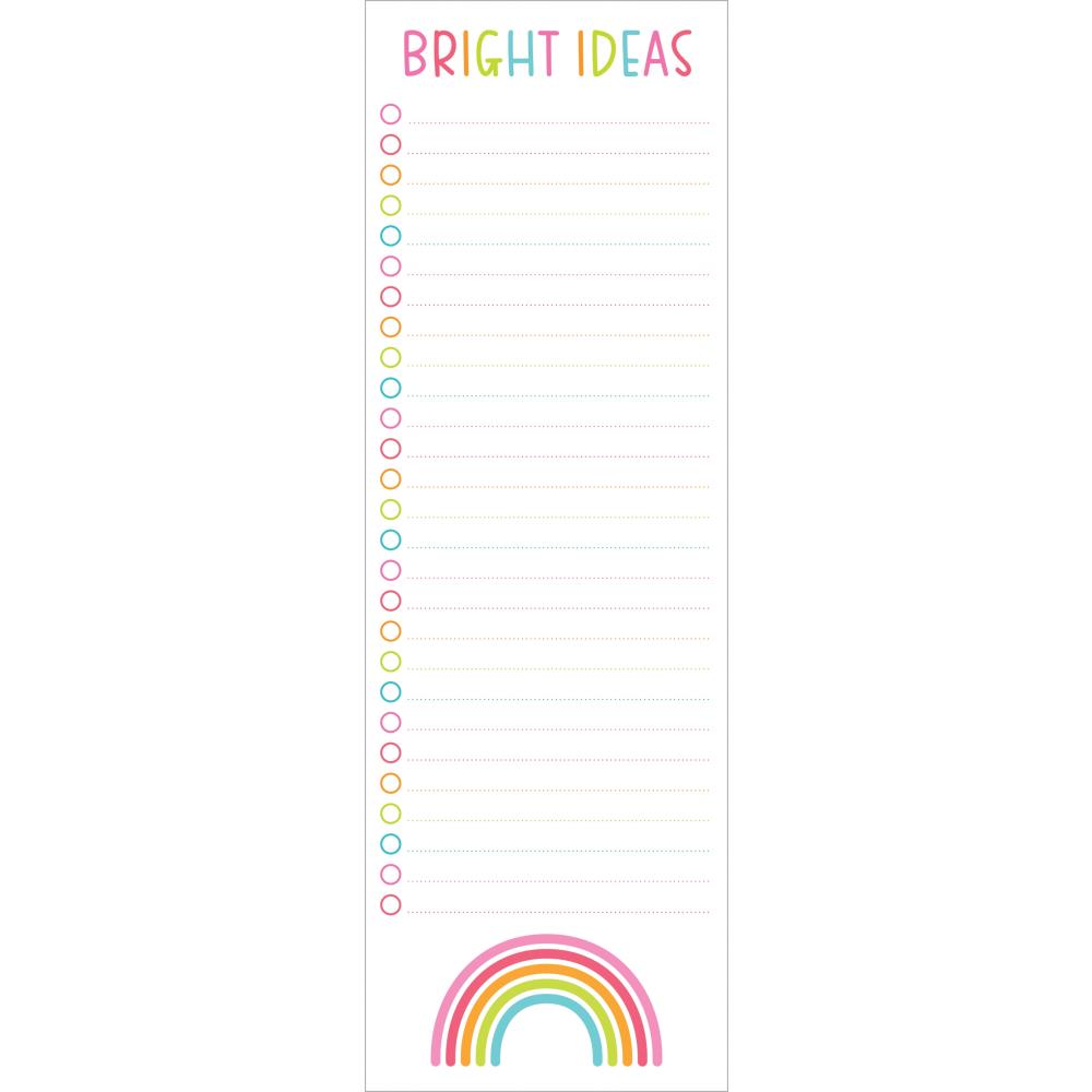 Doodlebug Design Over The Rainbow - Bright Ideas Notepad