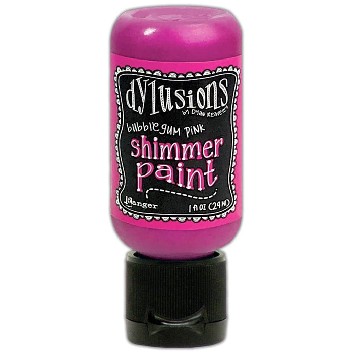 Dylusions 1oz Shimmer Paint - Bubblegum Pink