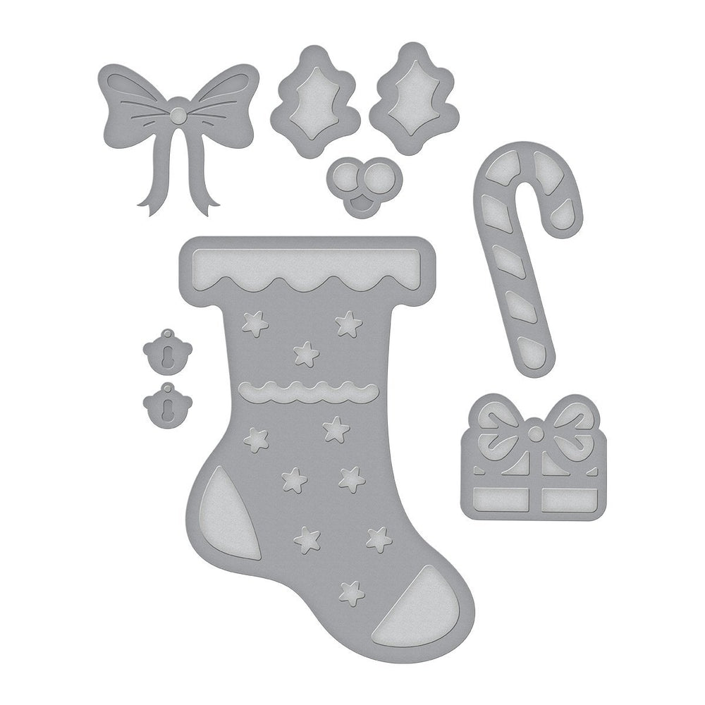 Spellbinders D-Lites - Build A Stocking