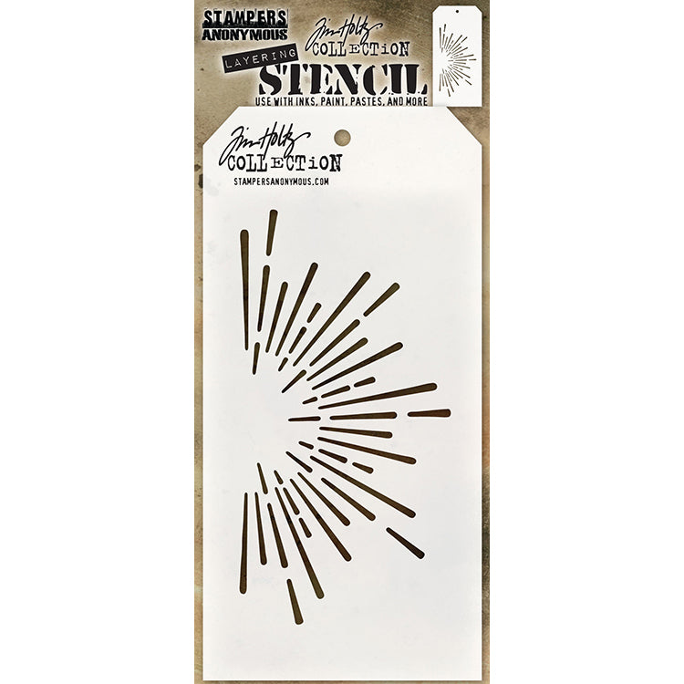 Tim Holtz Layering Stencil - Burst