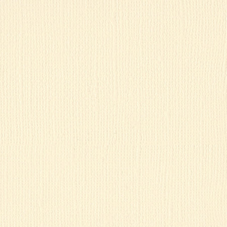 Bazzill 12x12 Butter Cream