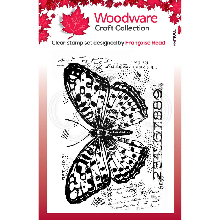 Woodware Clear Magic Stamps - Butterfly