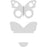 Kaisercraft Decorative Die - Butterfly Card Flip