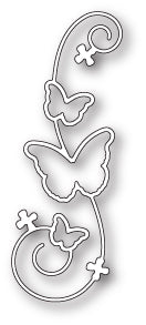 Memory Box Die - Butterfly Flourish