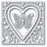 Memory Box Die - Butterfly Heart Frame