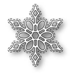 Poppystamps Die - Callum Stitched Snowflake