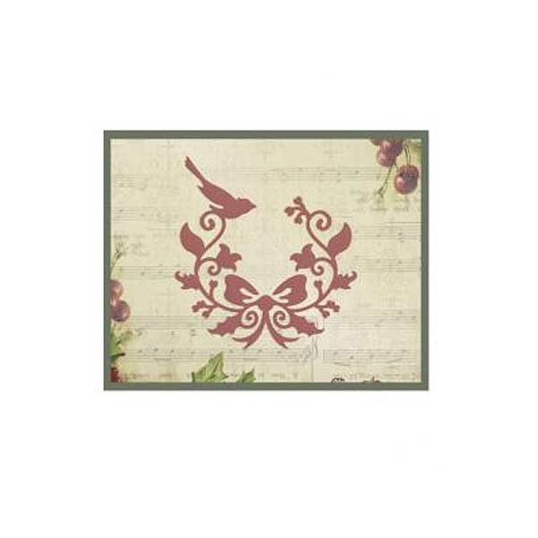 Couture Creations Intricutz Die - Cardinal Wreath