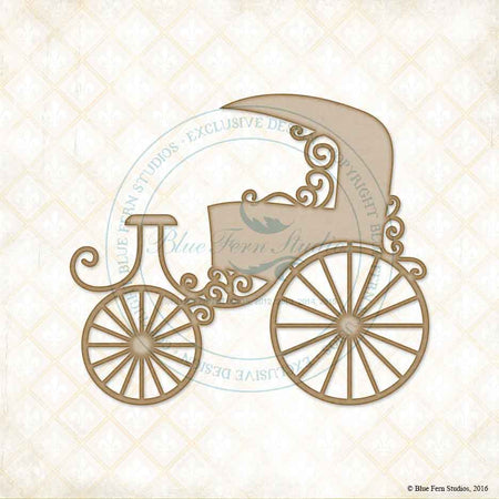 Blue Fern Studios Chipboard - Carriage