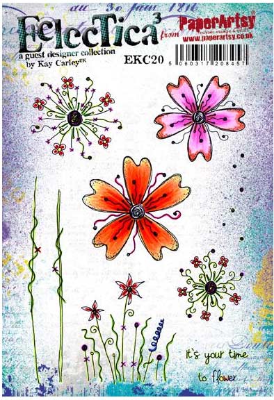 PaperArtsy Stamp Set - Eclectica�� Kay Carley 20