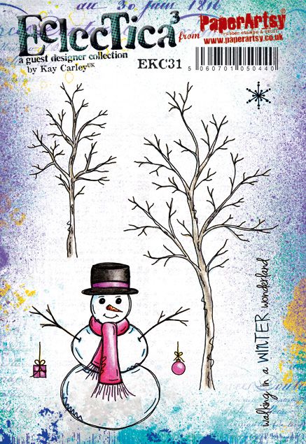 PaperArtsy Stamp Set - Eclectica³ Kay Carley 31