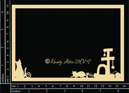Dusty Attic - Cat Frame