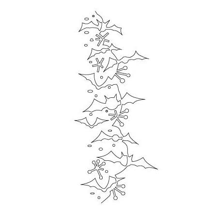 Memory Box Die - Cave Bat Border