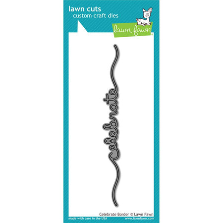 Lawn Fawn Craft Die - Celebrate Border