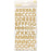 Crate Paper Wonder Corrugated Thickers - Charm Gold