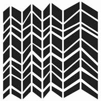 Crafter's Workshop 6x6 Template - Chunky Chevron