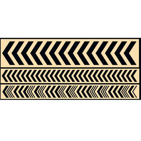 Dusty Attic - Small Chevrons