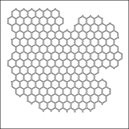 Crafter's Workshop 6x6 Template - Chickenwire