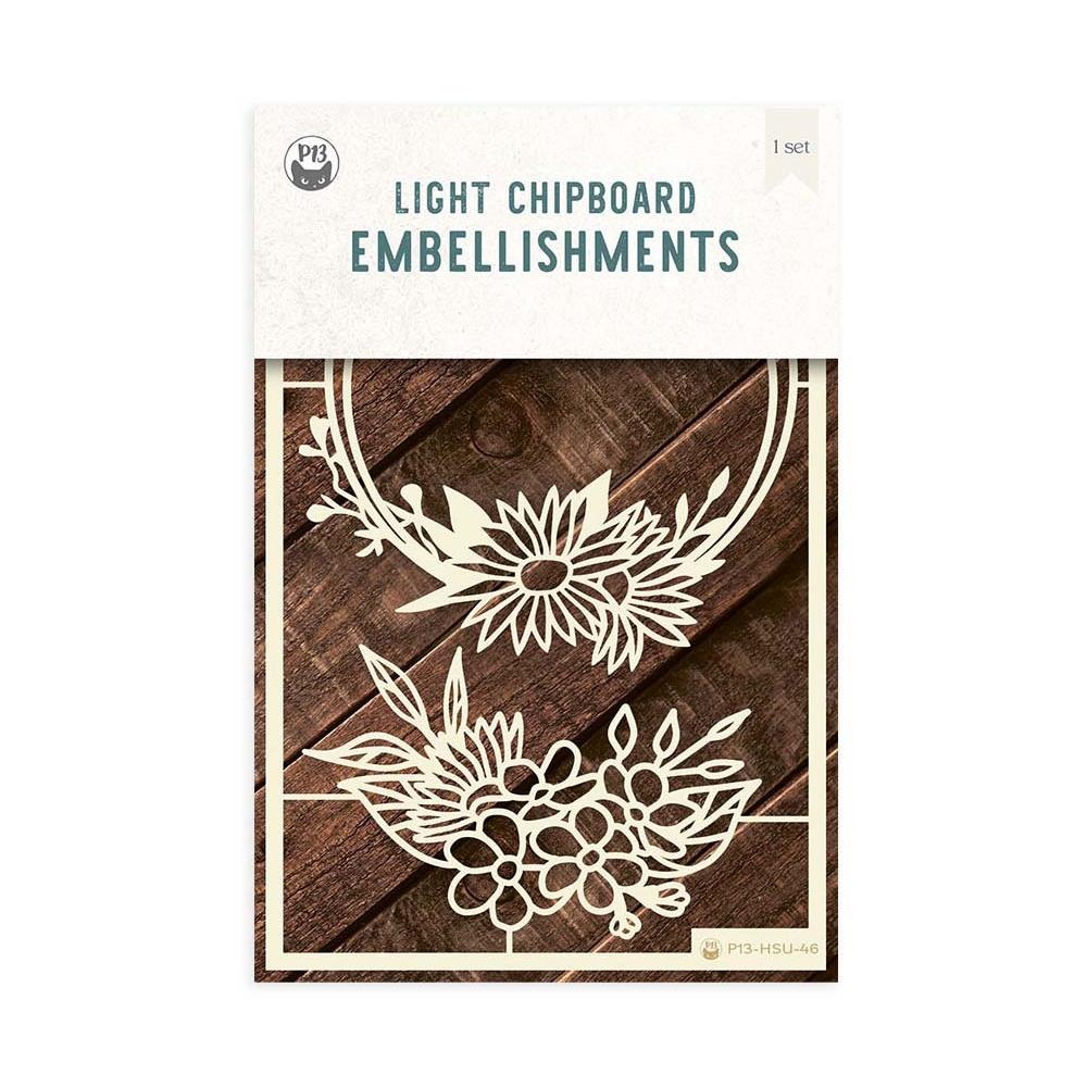 P13 Hello Summer - Chipboard Embellishments #3