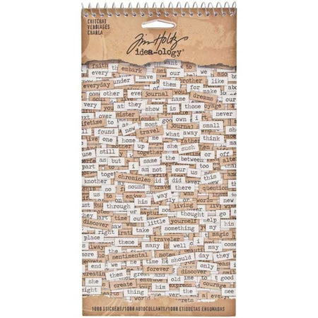 Tim Holtz Chitchat Stickers