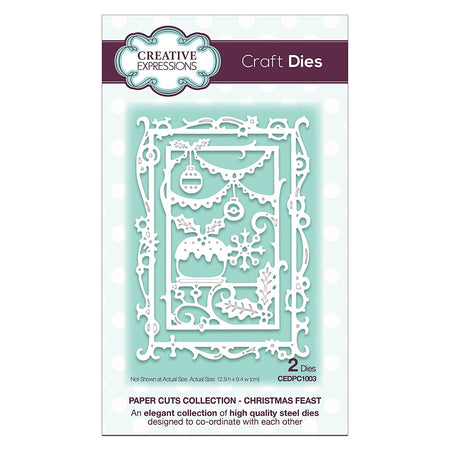 Creative Expressions Paper Cuts Craft Die - Christmas Feast