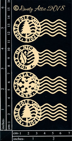 Dusty Attic - Christmas Postmarks