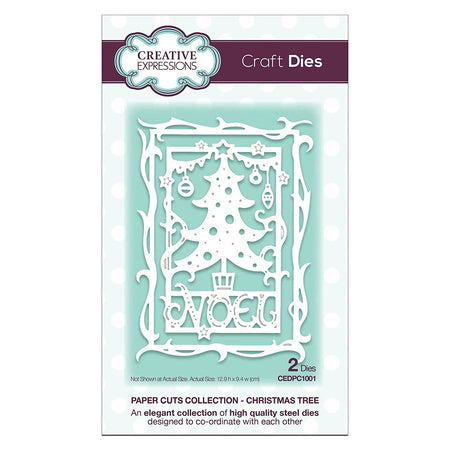 Creative Expressions Paper Cuts Craft Die - Christmas Tree
