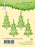 Leane Creatief Clear Stamps - Christmas Trees Small