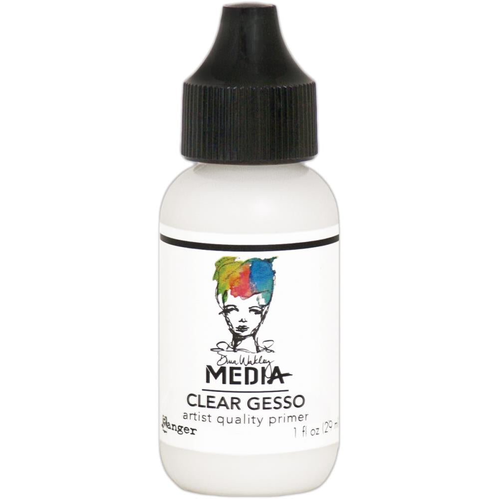 Dina Wakley Media Gesso - Clear 1oz Tube 