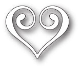 Memory Box Die - Clip Heart