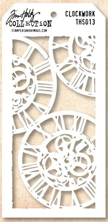 Tim Holtz Layering Stencil - Clockwork