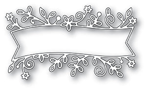 Memory Box Die - Cobble Floral Banner