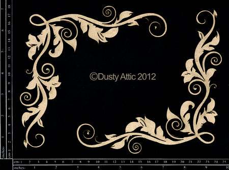 Dusty Attic - Corner Flourish #3