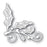 Memory Box Die - Corner Holly Swirl