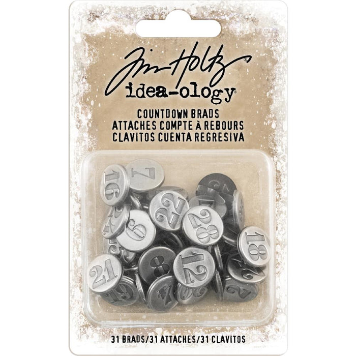 Tim Holtz Idea-ology - Countdown Brads