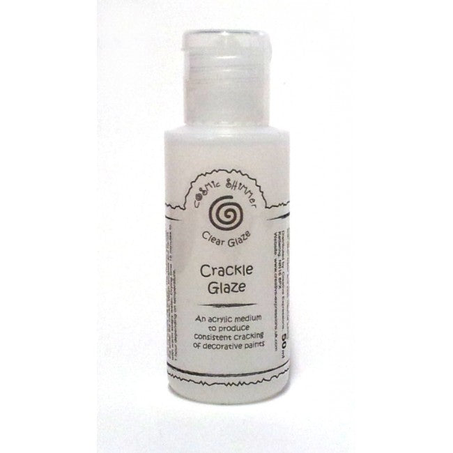 Cosmic Shimmer Clear Glaze - Crackle Glaze