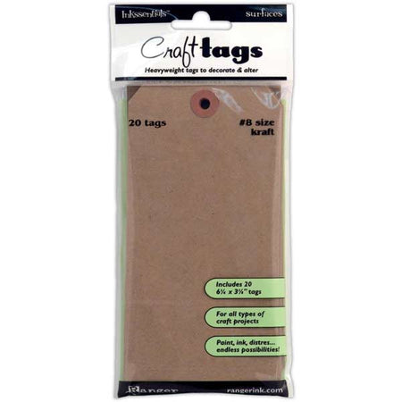 Ranger Inkssentials - Kraft Craft Tags #8
