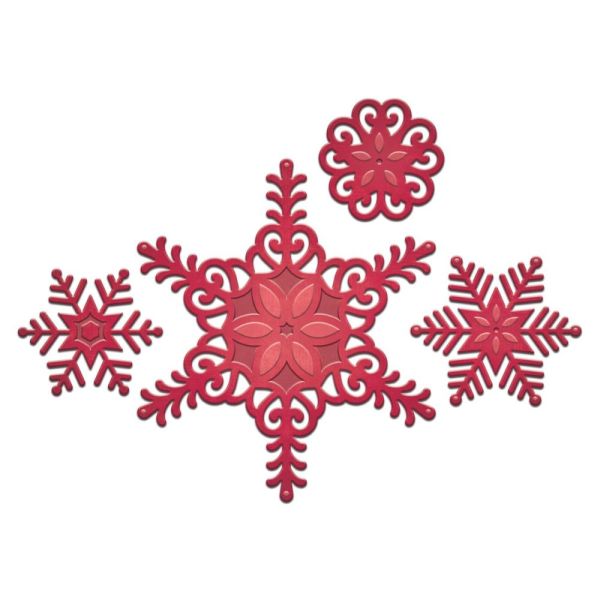Spellbinders Holiday Shapeabilities - Create A Flake Six