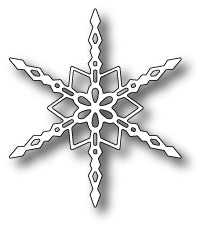 Memory Box Die - Crystal Snowflake