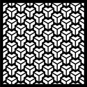 That Special Touch 6x6 Mask - Cubes