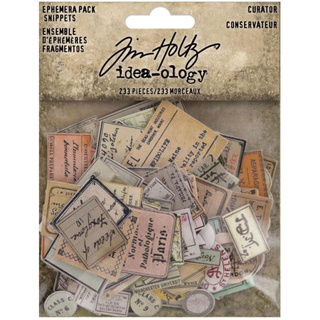 Tim Holtz Idea-ology - Curator Snippets