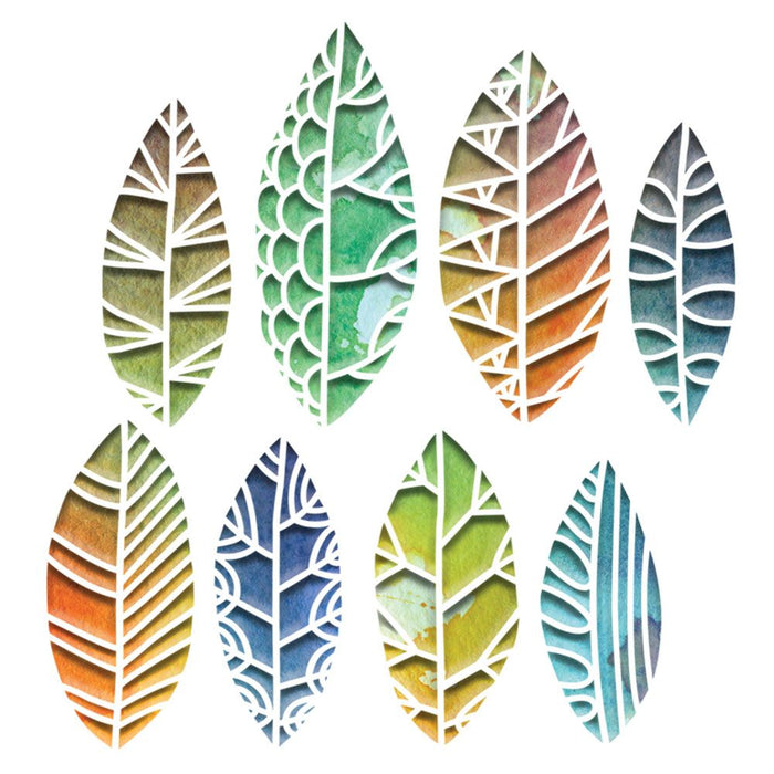 Sizzix Tim Holtz Alterations Thinlits Die - Cut Out Leaves