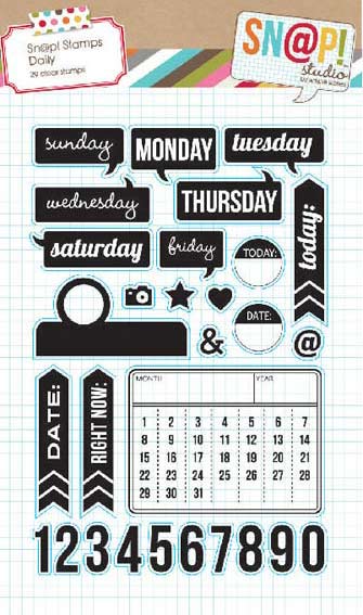 Simple Stories Sn@p Stamps - Daily