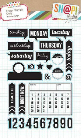 Simple Stories Sn@p Stamps - Daily